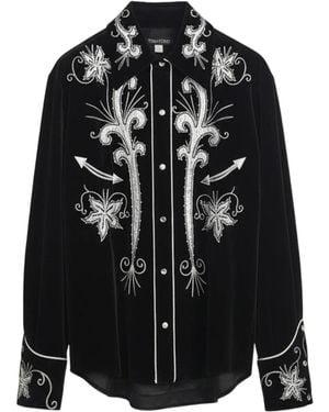 Tom Ford Velvet Shirt - Black