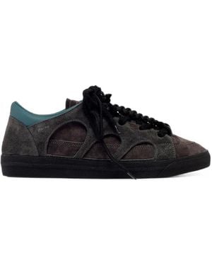 Santha Cut-Out Sneakers - Black