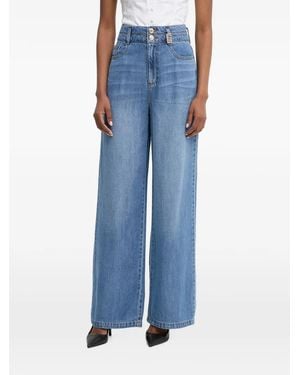 Morgan Wide-Leg Jeans - Blue