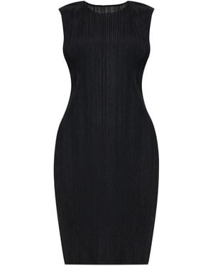 Pleats Please Issey Miyake プリーツ ドレス - ブラック