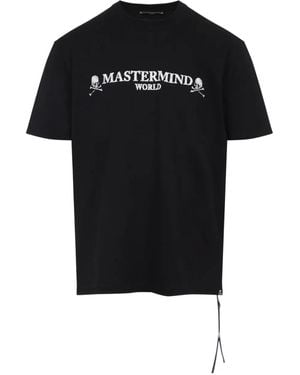 MASTERMIND WORLD スカルプリント Tシャツ - ブラック