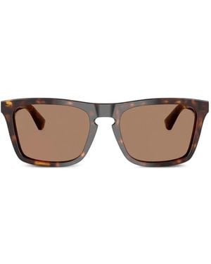Burberry Tortoiseshell Square Sunglasses - Brown