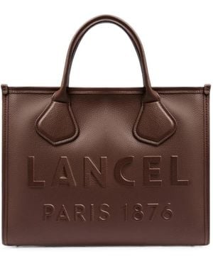 Lancel M Jour Grained Leather Tote Bag - Brown