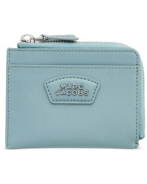 Marc Jacobs Portefeuille À Fermeture Zippée - Blue