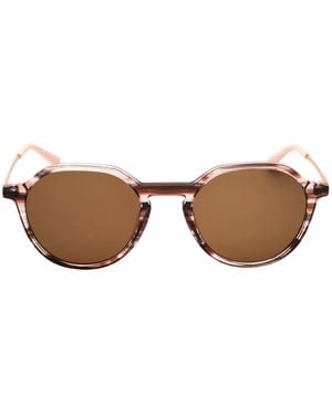 Cole Haan Round-Frame Sunglasses - Brown