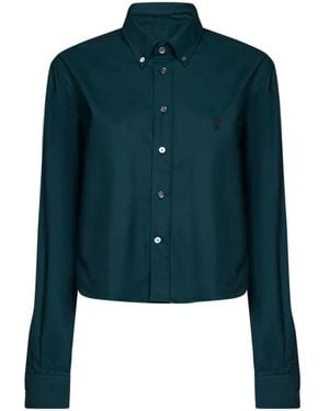 Ami Paris Ami De Cœur Shirt - Blue