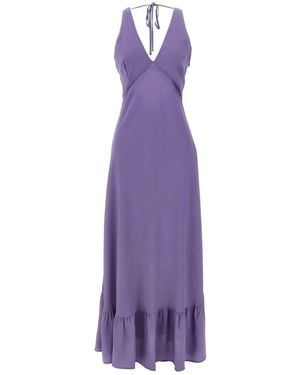 Twinset Long Dress - Purple