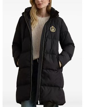 Ralph Lauren Hooded Padded Coat - Black