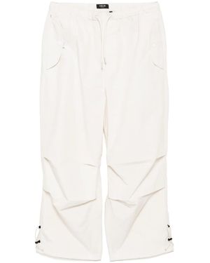 FIVE CM Drawstring Wide-Leg Pants - White