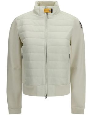 Parajumpers Zip Quilted Jacket - White