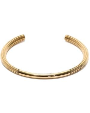 Victoria Beckham Cufflink Bracelet - White