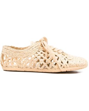 Palomitas By Paloma Barcelo' Cora Sneakers Mit Gewebtem Design - Natur