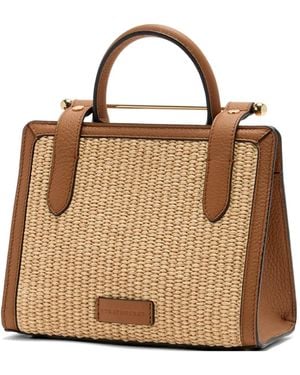 Strathberry Bolso Satchel Con Asa - Marrón