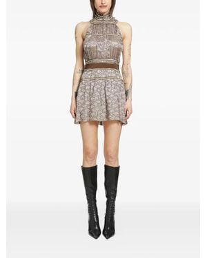 KNWLS Freya Midikleid - Natur