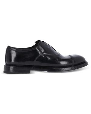 Premiata Cap-Toe Leather Brogues - White