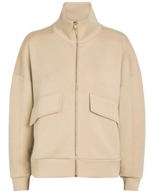 Now You Live Oakham Zip-Up Sweater - Natural