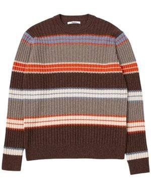 Edmmond Studios Gerippter Strickpullover - Rot