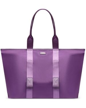 Lancel Mistral Rollable Tote Bag - Purple