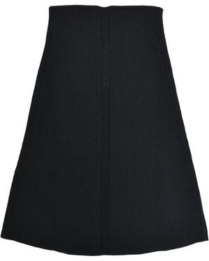 Rick Owens Ribbed Scarf - Black