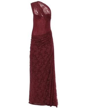 Rhea Costa Robe Longue Azra - Violet