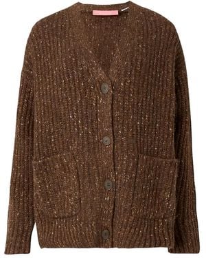 JJXX Button Cardigan - Brown