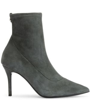 Giuseppe Zanotti 90Mm Mirea Boots - Black