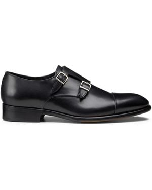 Doucal's Klassische Monk-Schuhe - Schwarz