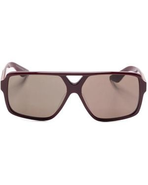 Oliver Peoples X Khaite Lunettes De Soleil 1977C À Monture Pilote - Pink