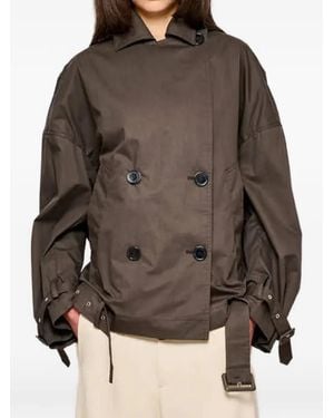 OOF WEAR Buttoned Jacket - Brown