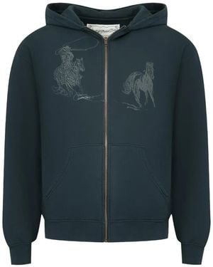 One Of These Days Sudadera Into The Distance con capucha - Azul