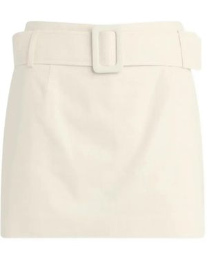 FAVORITE DAUGHTER Farrah Belted Skort - Natural