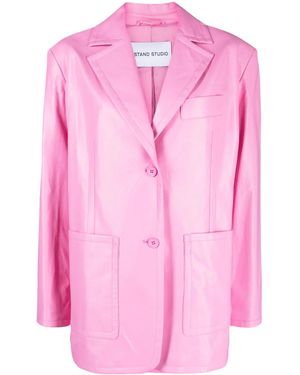 Stand Studio Doppelreihiger Blazer - Pink
