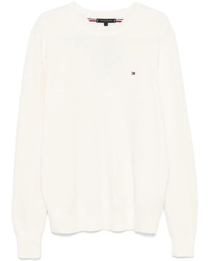 Tommy Hilfiger クルーネック セーター - ホワイト