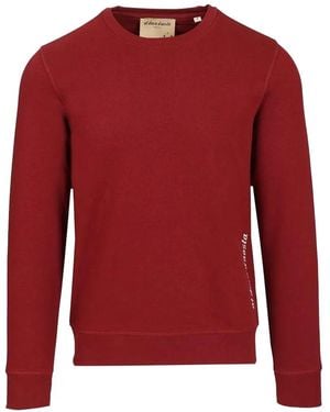Al Duca d'Aosta Slogan-Print Sweatshirt - Red