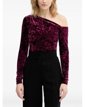 Guess Body De Una Sola Manga - Morado