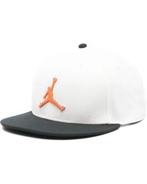 Nike Jordan Embroidered-Logo Baseball Cap - White
