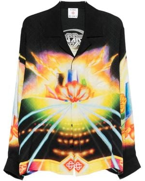 CASABLANCA Silk Shirt - Black