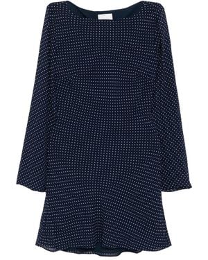 Reformation Esra Mini Dress - Blue