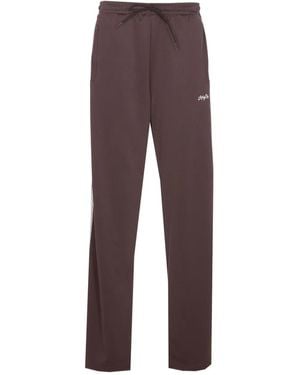 Aniye By Lace-detail Track Pants - パープル