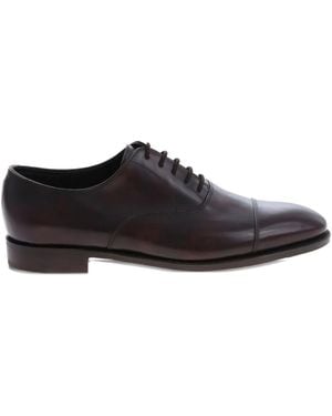 John Lobb Leather Oxford Shoes - Brown
