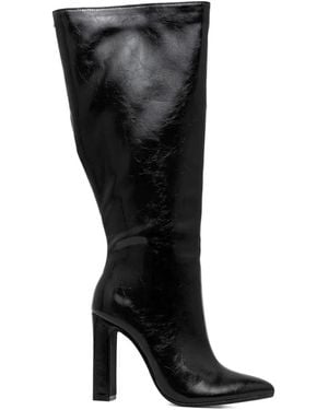 Buffalo Bottines July 110 Mm À Talon Épais - Black