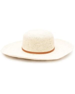 Borsalino Cappello A Tesa Larga - Bianco