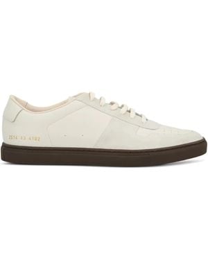 Common Projects Minimalist Low-Top Trainers With Contrasting Sole - White
