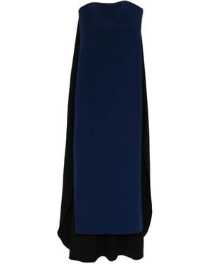 Amsale Sheath Gown - Blue