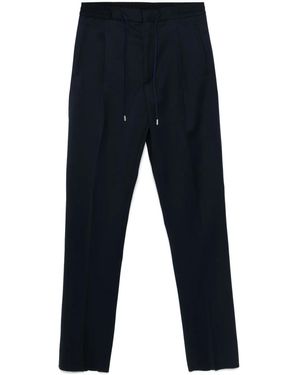 Lardini テーパードパンツ - ブルー