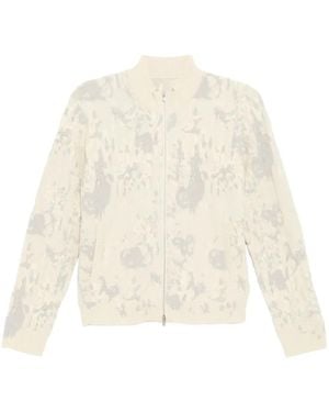 JNBY Cárdigan Estampado - Blanco