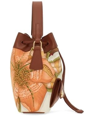 Ferragamo Beuteltasche Mit Mehreren Fächern - Braun