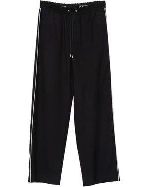 Loewe Jogginghose Mit Streifen - Schwarz