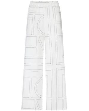 TOTEME Pantaloni Da Pigiama - Bianco