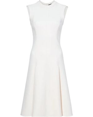 Proenza Schouler Kara Pleat-Detail Dress - White